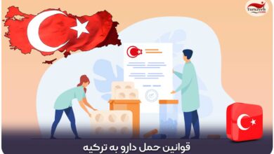 قوانین حمل دارو به ترکیه